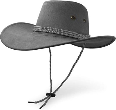 Cowboy Foldable Hat With Pouch