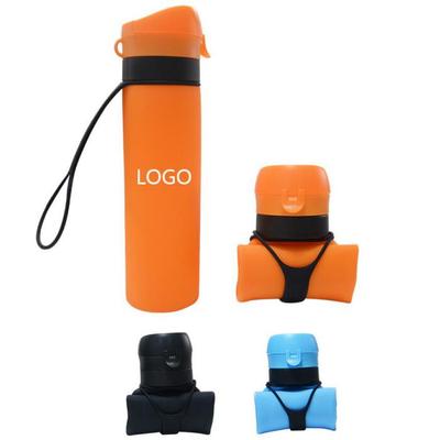 Collapsible Silicone Water Bottle