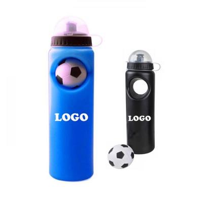 Water Bottle with a Football Ball