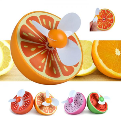 Mini Flexible Portable USB Fan-Orange