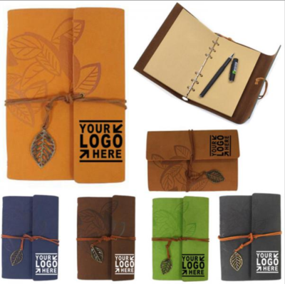 Retro Leaf Note Book